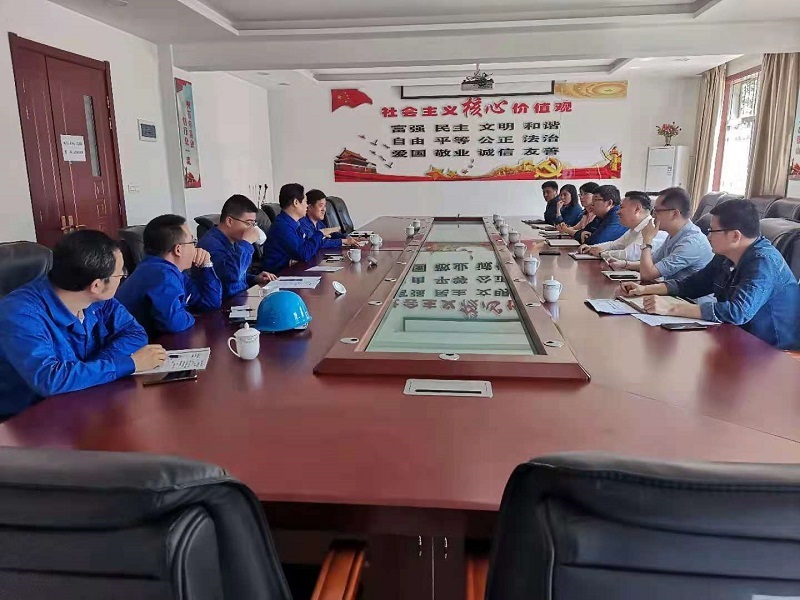 海燕集团总经理王海峰一行7人深入凯时k66本部考察学习交流